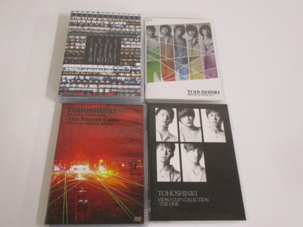 韓流 東方神起 DVD WE ARE T SECOND MEMORIES等 4点セット タレント
