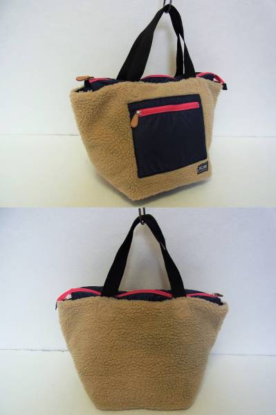 x-girl エックスガール ボアトートバッグ ボストンバッグ