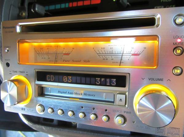 アナログメーター　ＣＱ－ＶＸ５５００　動作確認済み　即決！！