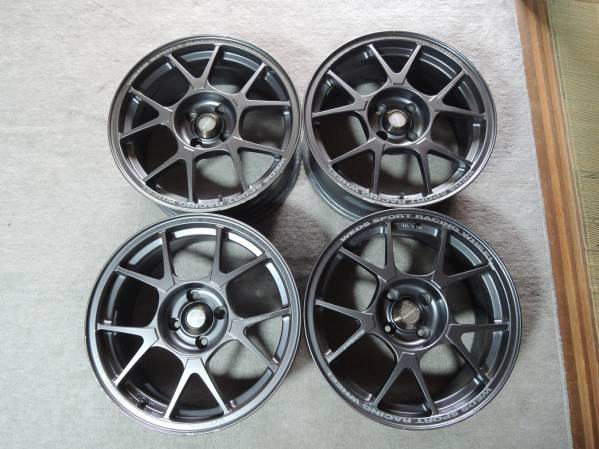 希少!WedsSport TC-005 7J+33 PCD100 検)ロードスター，TE37，CE28