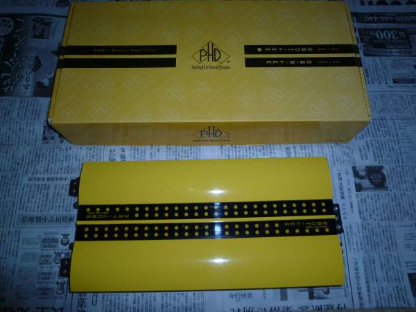 同梱可能 ジャンク故障品 PHD ART-4085 4chパワーアンプ