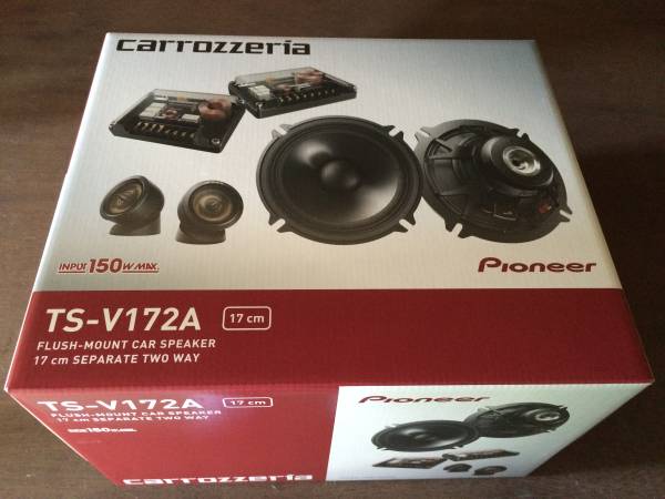 ☆carrozzeria TS-V172A　セパレート2ウェイスピーカー　新品①