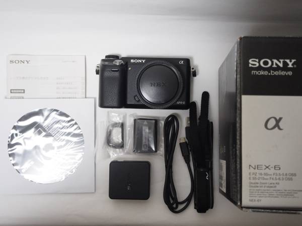 SONY 【極上品】 SONY NEX-6ボディ＋付属品一式 NEX-6 ミラー