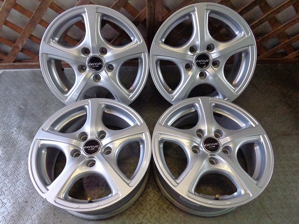 【N172】CREOLE V-LINE アルミホイール 4本!!冬用などに♪