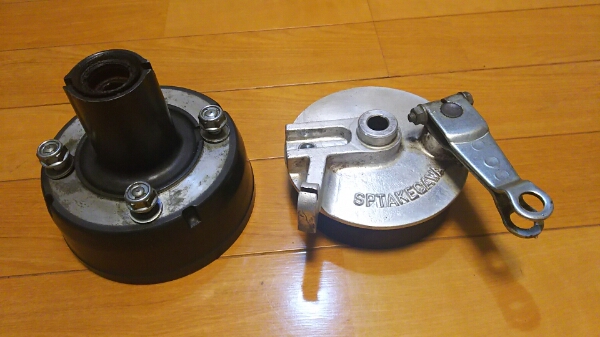 モンキー ゴリラ 武川ブレーキパネル ハブセット 検索AB27 オートバイ