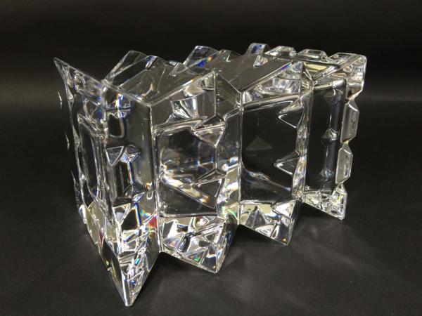 バカラ Baccarat アルルカン 花瓶 フラワーベース 未使用 工芸品