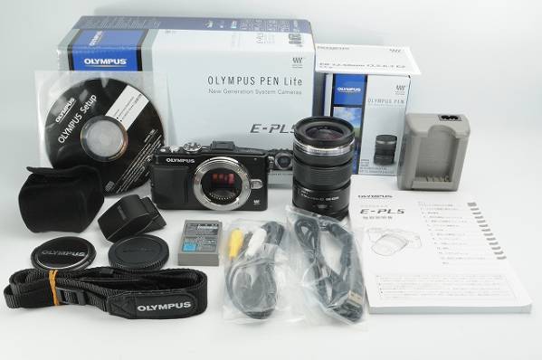 〓美品〓OLYMPUS E-PL5 + M.ZUIKO 12-50 EZ レンズセット #558