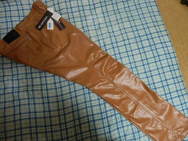 ◆新品 ルコック(le coq)MOTION3D レザー ストレッチパンツ 85