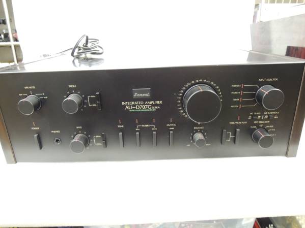 EXTRA プリメインアンプ サンスイ AU-D707G SANSUI 中古オーディオの