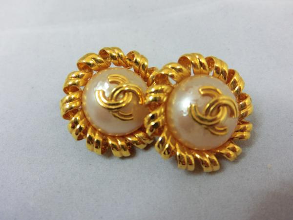 シャネル★CHANEL☆イヤリング★パール☆ココ★ヴィンテージ