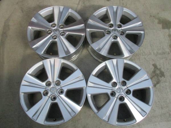 ▼3699 トヨタ RAV4等 17インチ アルミホイール 4本