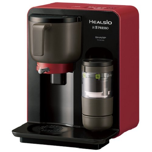 新品　SHARP HEALSIO お茶PRESSO レッド SHARP HEALSIO お茶PRESSO レッド系 TE-GS10A-R 【公式通販】