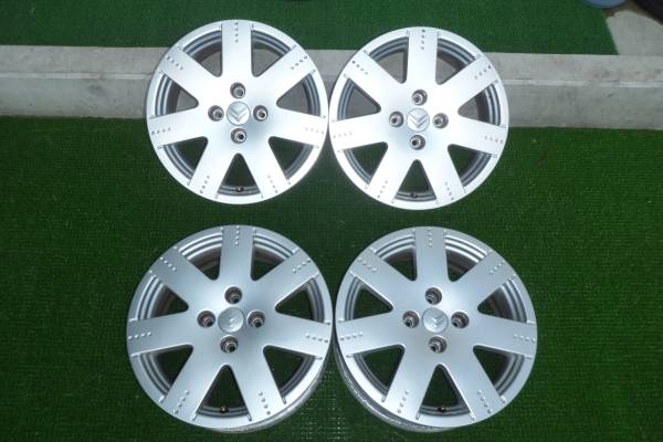 シトロエン 純正 16インチ PCD108 4穴 オフセット+27