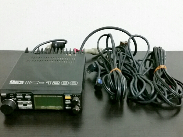 ☆ICOM 1200MHz FM TRANSCEIVER IC-1200 ジャンク品