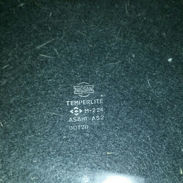 希少！S30Z初期型（44年～46年）熱線なしリアゲートガラス　