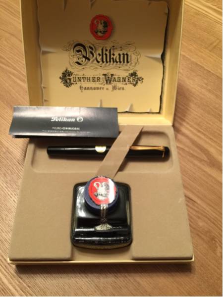 ペリカン PELIKAN 万年筆セット gunther wagner 箱付き 未使用