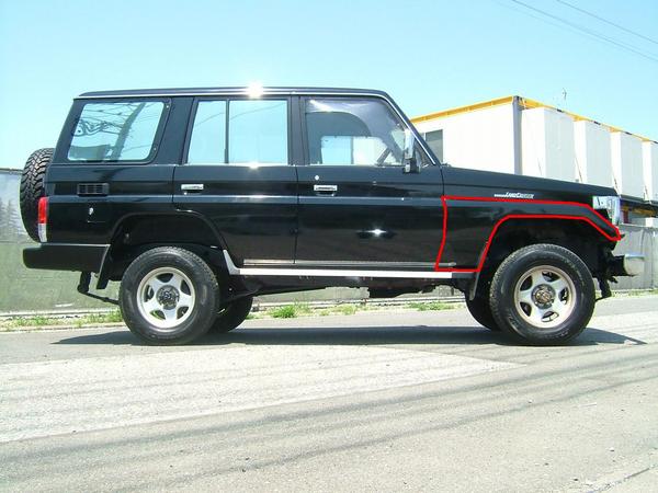 ランクル PZJ70 PZJ70V BJ70V PZJ77V 右フロントフェンダー 下側