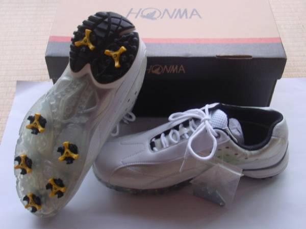 ＊新品　ホンマ　 シューズ BERES SS-3105 ホワイト 26cm EEE＊