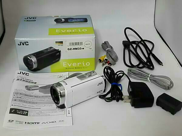 ビクター JVC エブリオ GZ-HM33-w (ホワイト) ビデオカメラ カメラ