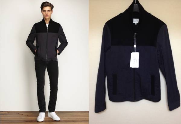新品■マルジェラ/15ss■46■クリースドナイロンブルゾン■1178
