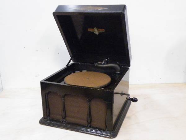 K63★FUTABA　アンティーク　蓄音機　動作品