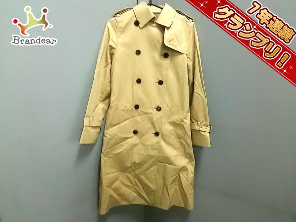 ノーリーズ トレンチコート 38 レディース 美品 ベージュ 冬物