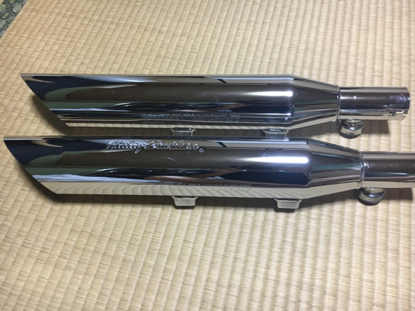ハーレー スポーツスター XL883XL1200マフラー パンチアウト04