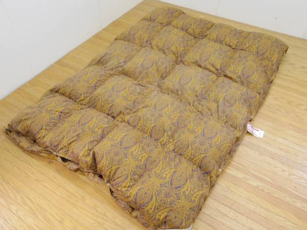 西川/合掛/高級/マザーグースダウン/羽毛布団/シングルサイズ