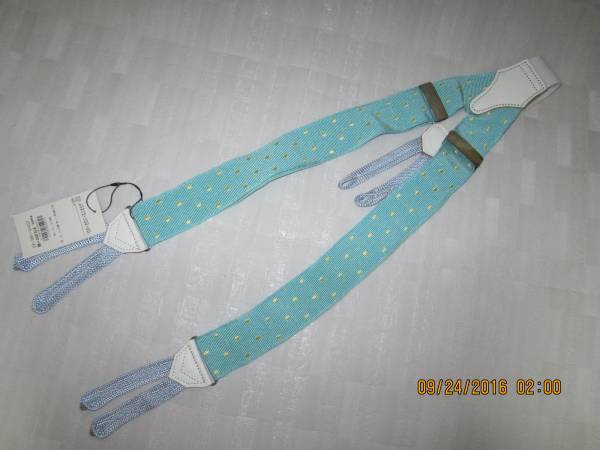 新品★定価1.9万★ ポールスチュアート ★サスペンダー★英国製