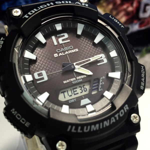 正規品 新品CASIO カシオ 腕時計タフソーラー アナデジ