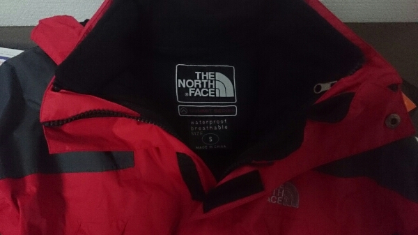 NORTH FACE THE ノースフェイス グレー マウンテンパーカー ナイロン 