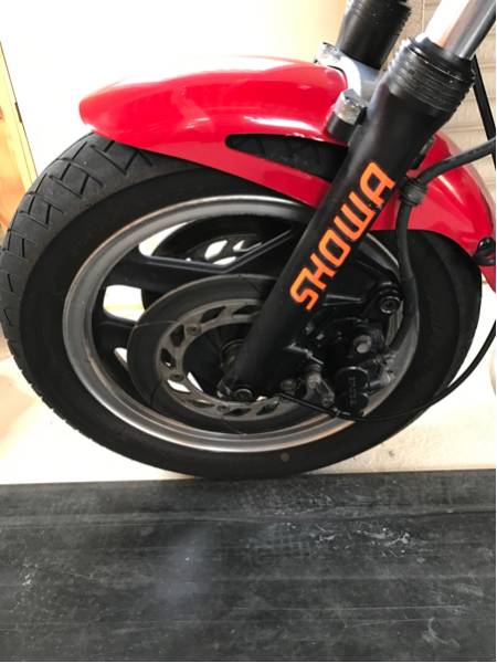 VF750F 前後アルミホイル希少ディスク付き