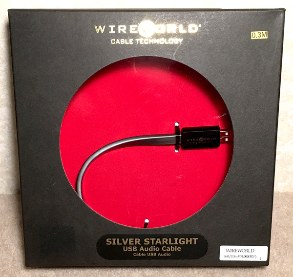 完動極美品 Wireworld SILVER STARLIGHT6 SSB 0.3m USB2.0 A-B 音響用