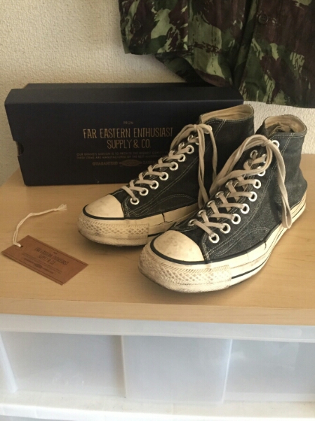 ◆FAR EASTERN ENTHUSIAST◆ J.E HI ディアスキン スニーカー 