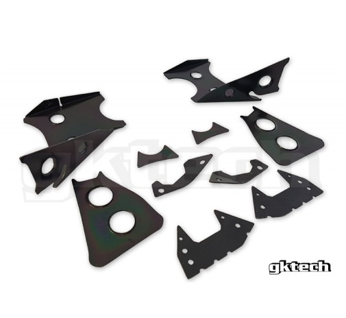 gktech S14/S15/R33/R34用 V2 リアメンバー補強プレート