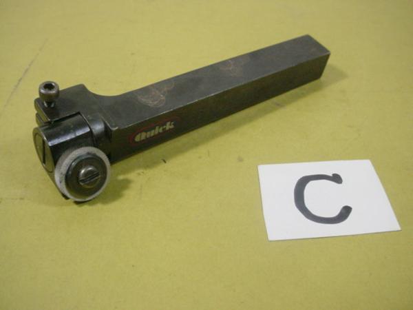 ローレットホルダー　中古品　シャンク12ミリ角　ローレットC