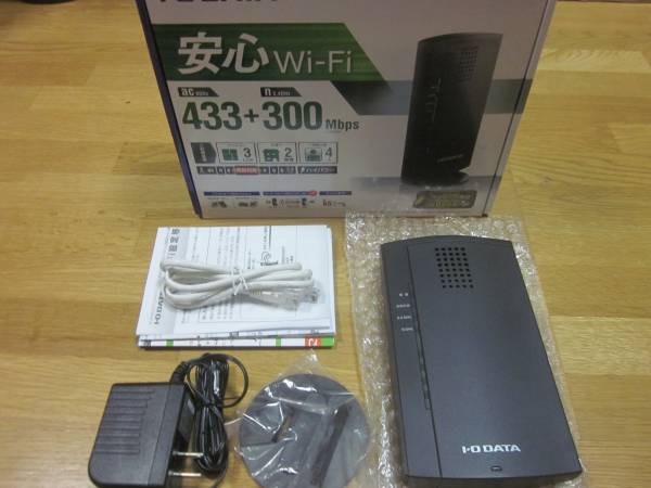 I・O DATA 11ac対応無線LAN GigabitルーターWN-AC733GR3