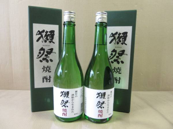 だっさい 獺祭 焼酎 720ml 35度 製造年月：16.05 2本■箱付