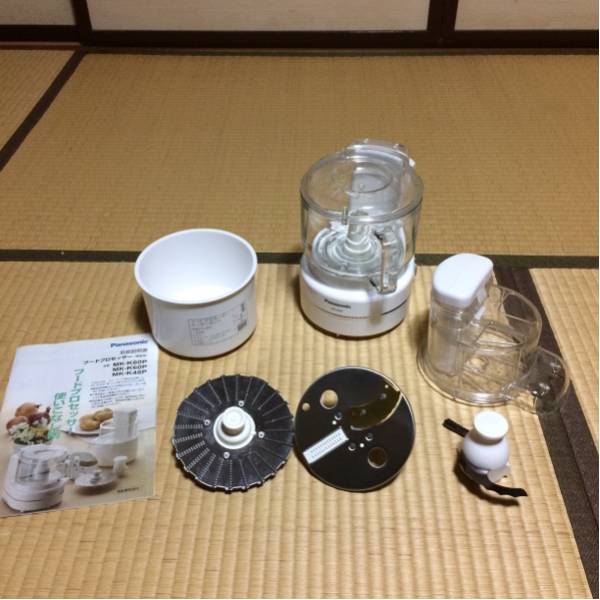 Panasonic パナソニック フードプロセッサー MK-K80P