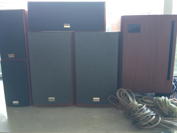 ONKYO　PR-155SPX 5.1chサラウンドシアターシステムセット ONKYO 5.1 スピーカー セット ONKYO PR-155SPX 5.1chサラウンド