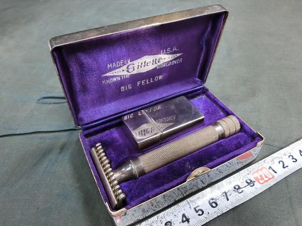 A23422a アメリカンレトロ Gillette髭剃セット 計278g