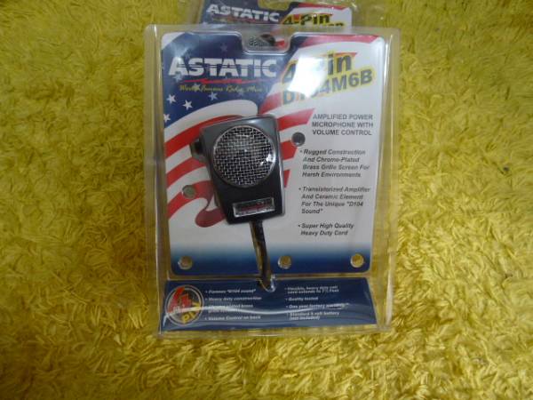 ASTATICアスタティック　パワーマイク　D104M6B ボリューム付