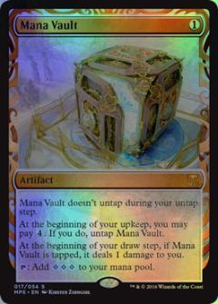 カラデシュマスターピース Mana Vault 魔力の櫃　ＦＯＩＬ
