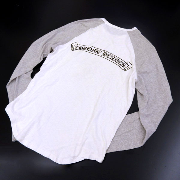 ☆買蔵 美品 クロムハーツ ラグラン ロングTシャツ sizeS