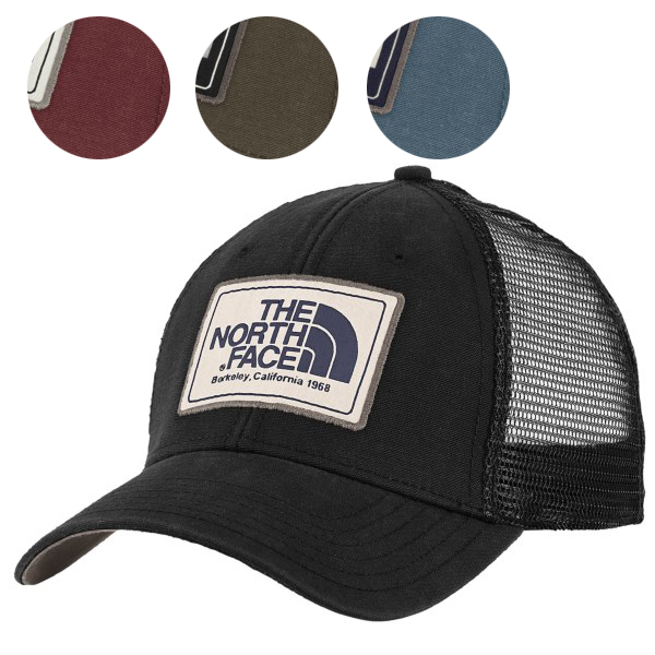 新品 NORTH FACE ロゴキャップ マッダー トラッカー ブラック