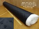 撥水加工4層ハーフキルトやや厚ブラック長5ｍW巾アウターBAG内袋