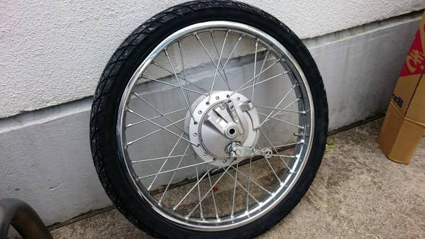 【新作入荷，2025】 Honda スーパーカブ110 JA10 フロントホイール＆タイヤ(フロント)｜売買されたオークション情報、yahooの商品情報をアーカイブ公開 - オークファン ホンダ用