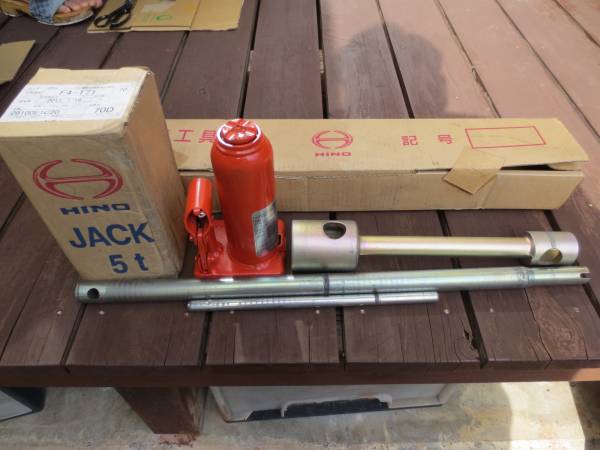 日野純正５トンダルマジャッキ標準工具セット☆新品