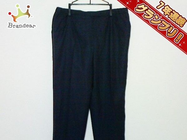レリアン パンツ 15 レディース 美品 ダークネイビー Leilian