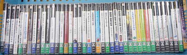 053H135★ジャンク☆PSPソフト☆41本セット※説明書あり※